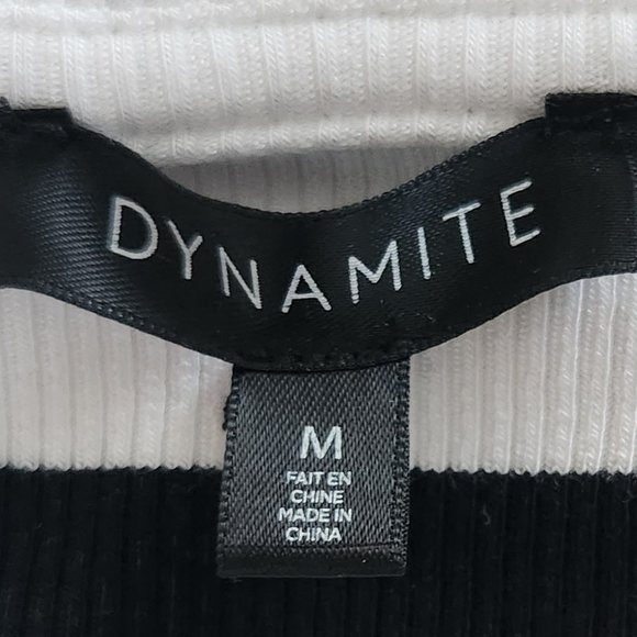 Off shoulder striped crop top - Picture 2 of 3